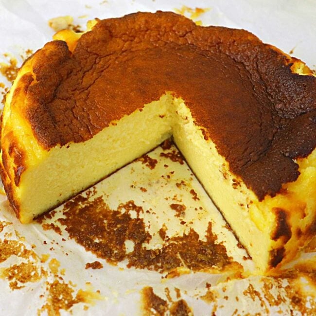 Burnt Basque Cheesecake - Cakes by MK