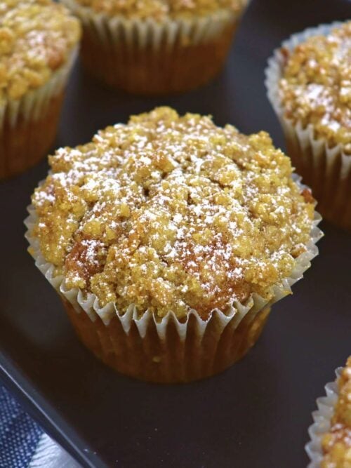 Banana Crumble Muffins