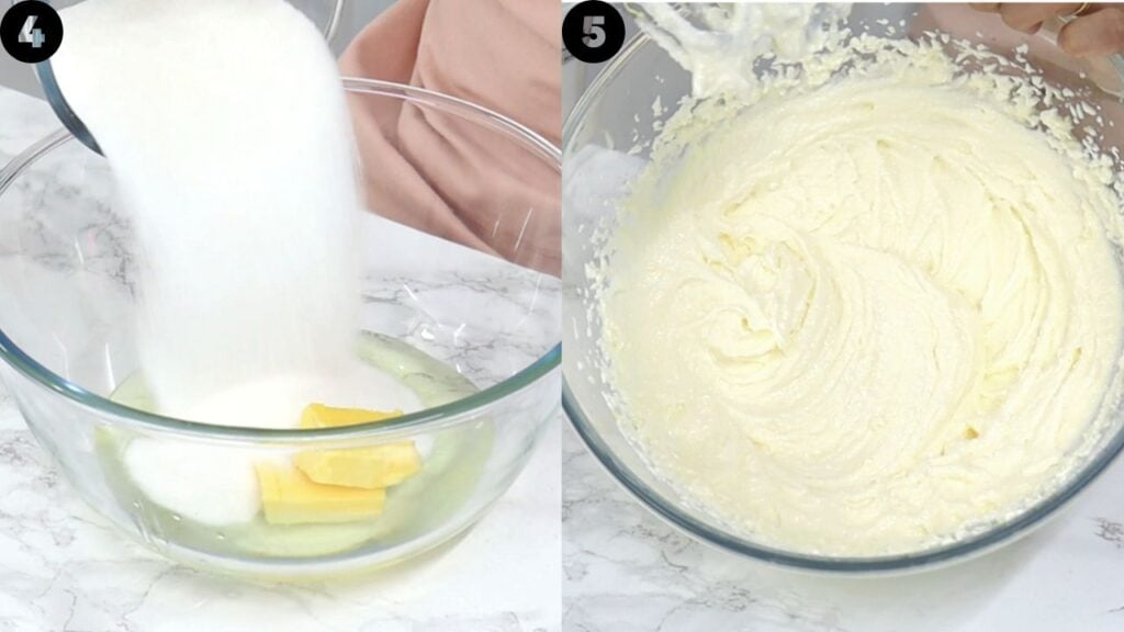 creaming wet ingredients