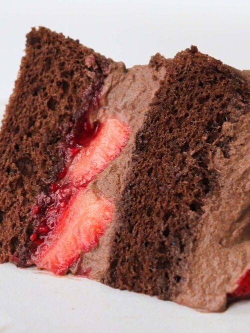 Chocolate sponge cake