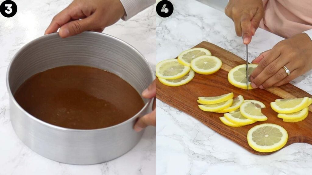 lemon upside down cake
