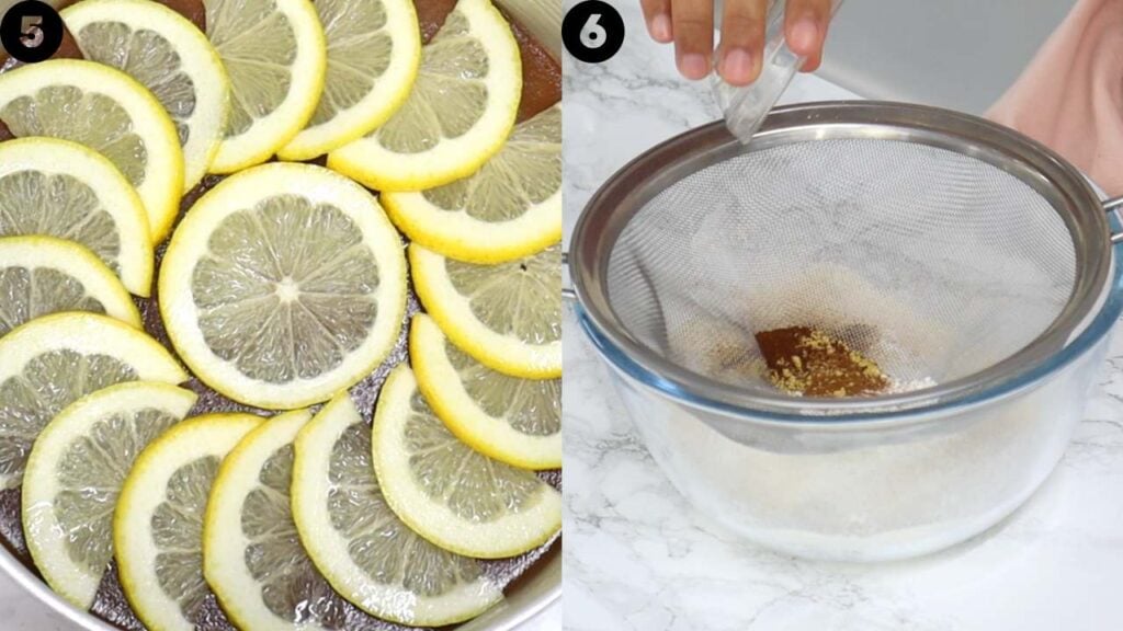 lemon upside down cake