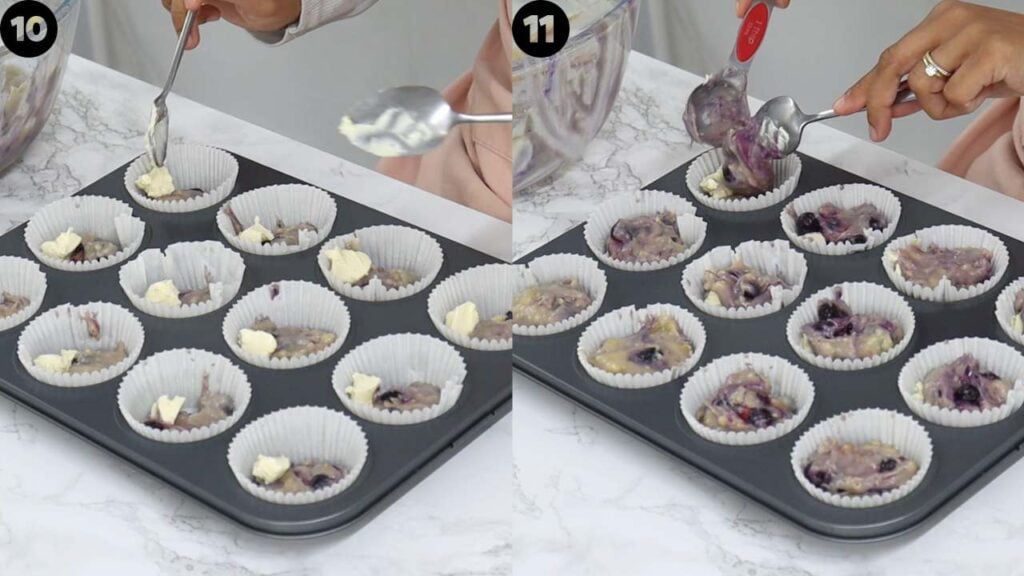 blueberry muffins
