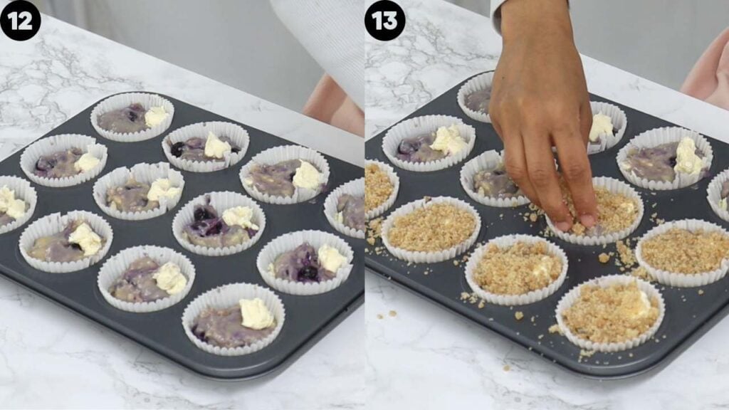 blueberry muffins