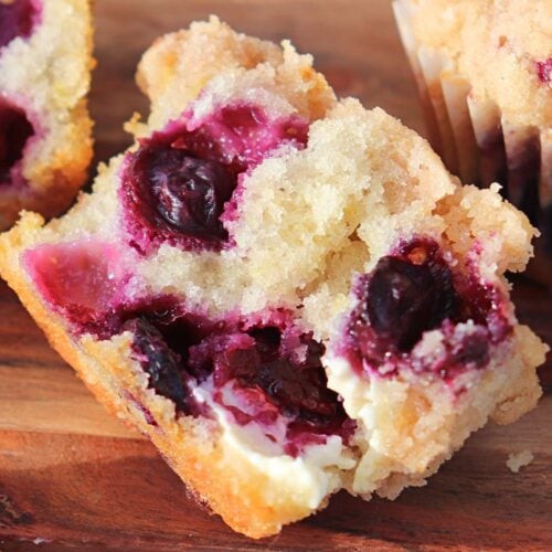 blueberry muffins