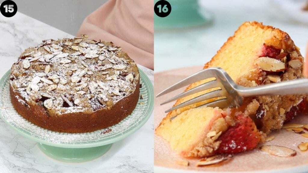 strawberry cake
