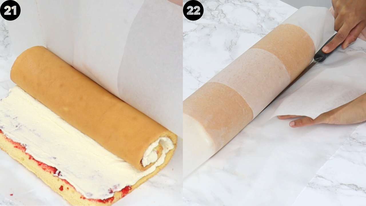 Light & Moist Swiss Roll Cake Cakes by MK