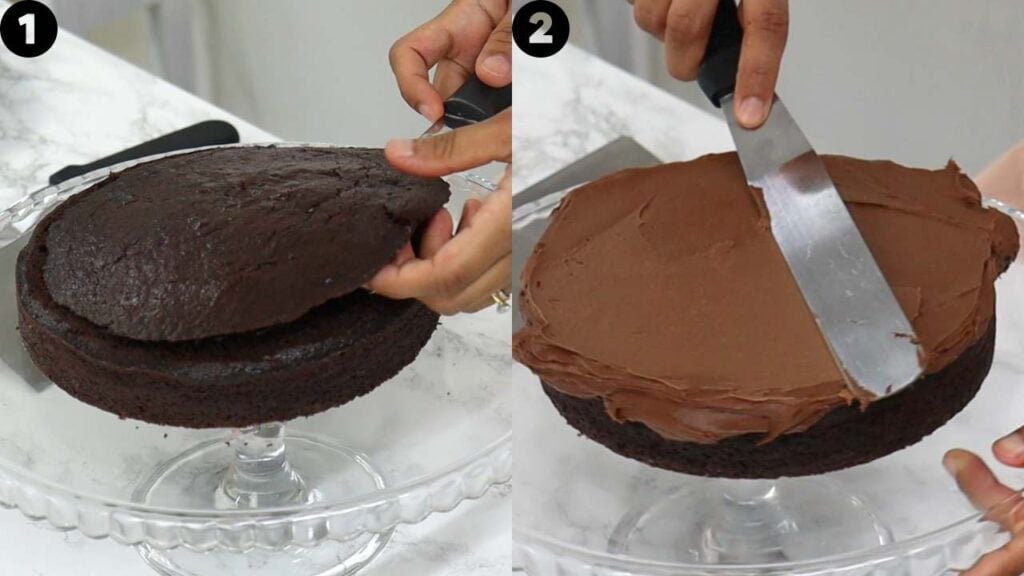 eggless chocolate cake