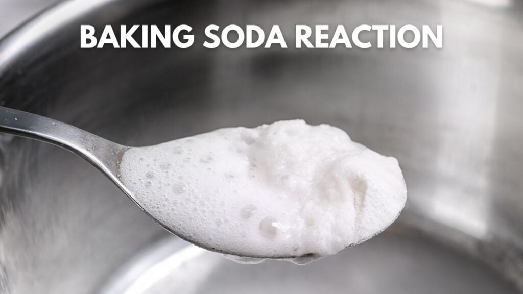 baking soda reaction