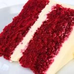 red velvet cake with ermine frosting