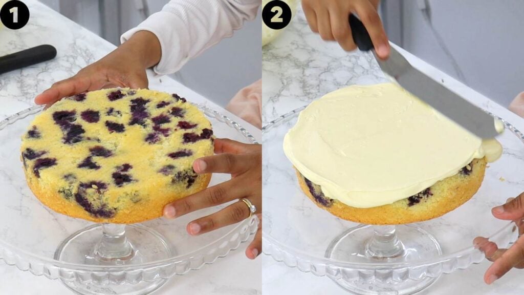 lemon blueberry cake