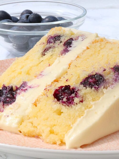 lemon blueberry cake