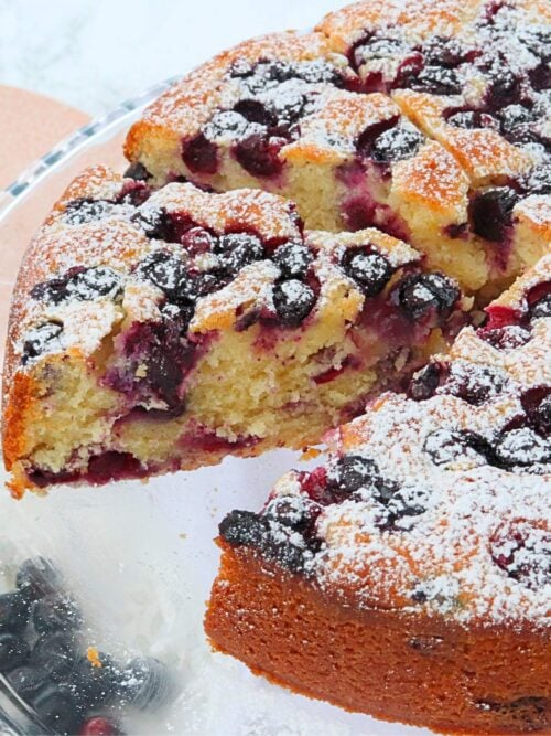 blueberry cake