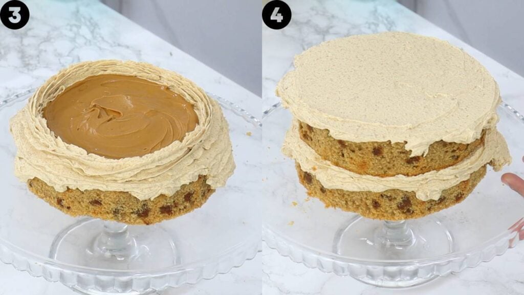 biscoff cake (cookie butter cake)