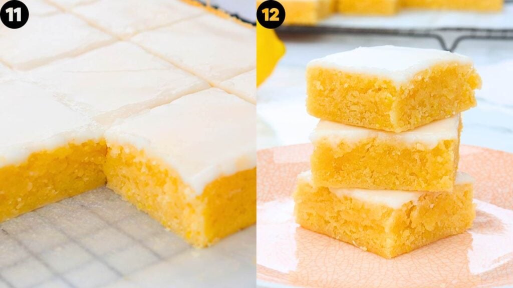 lemon brownies