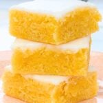 lemon brownies