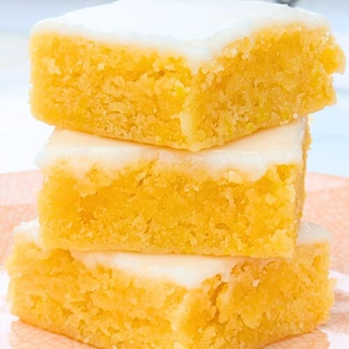 lemon brownies