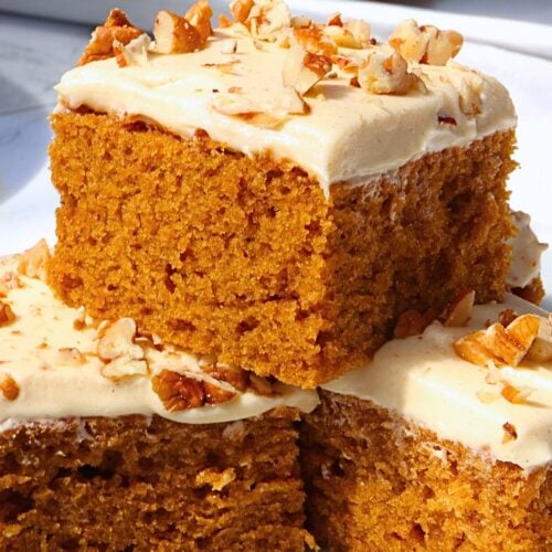 pumpkin sheet cake - Cakes by MK pumpkin sheet cake