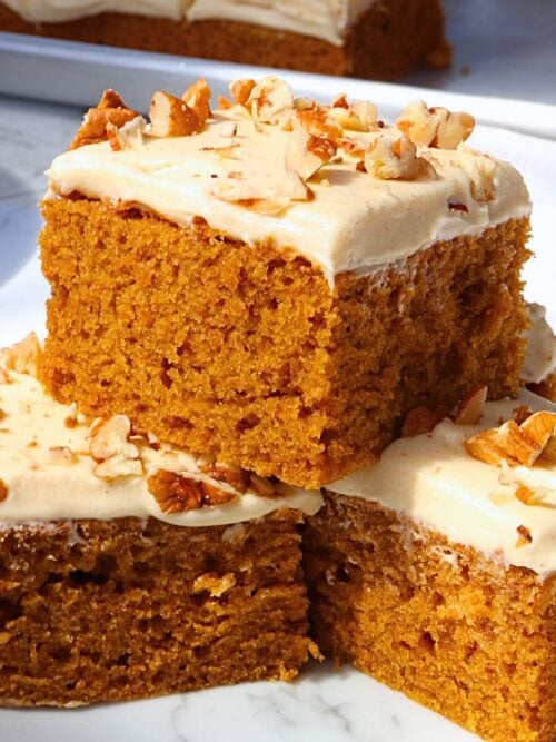 pumpkin sheet cake
