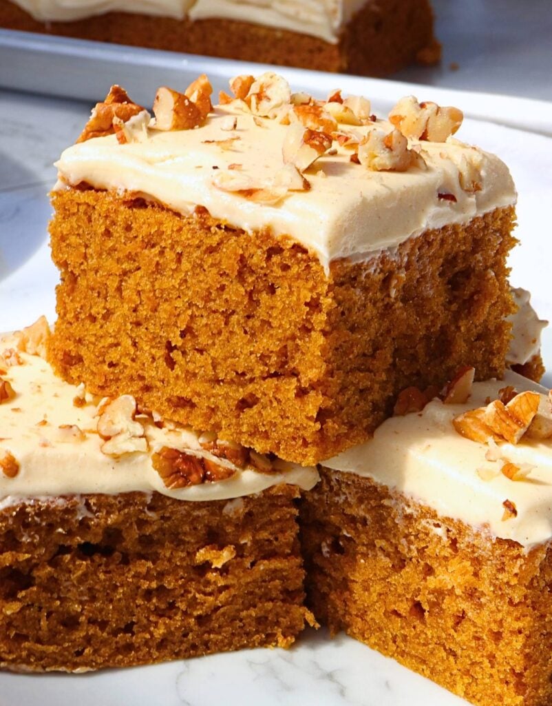 pumpkin sheet cake - Cakes by MK pumpkin sheet cake