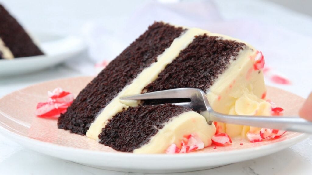 chocolate peppermint cake