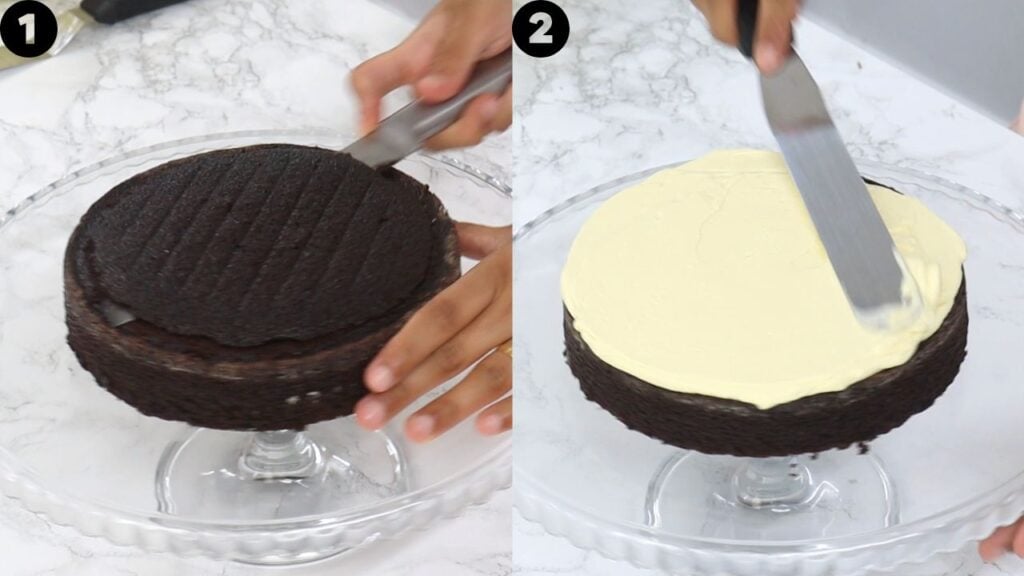 chocolate peppermint cake