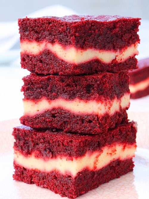 red velvet cheesecake brownies