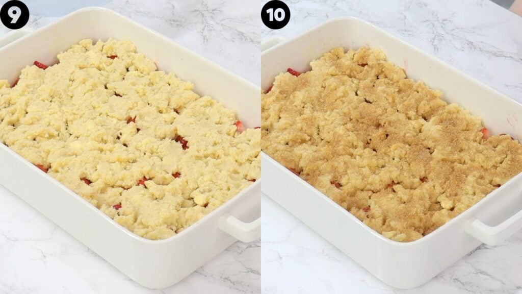 strawberry cobbler