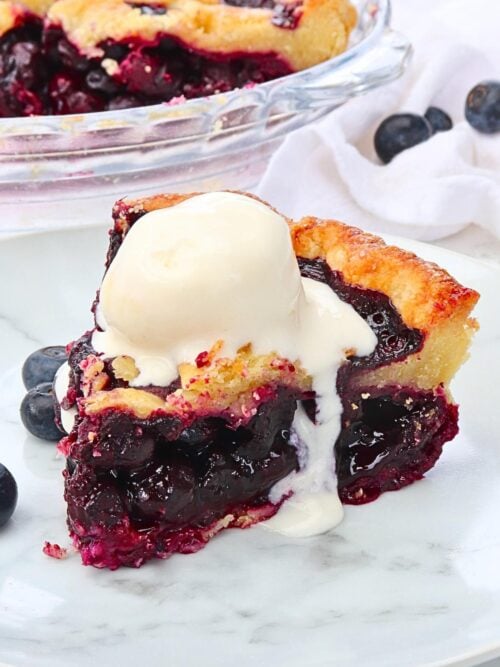 blueberry pie