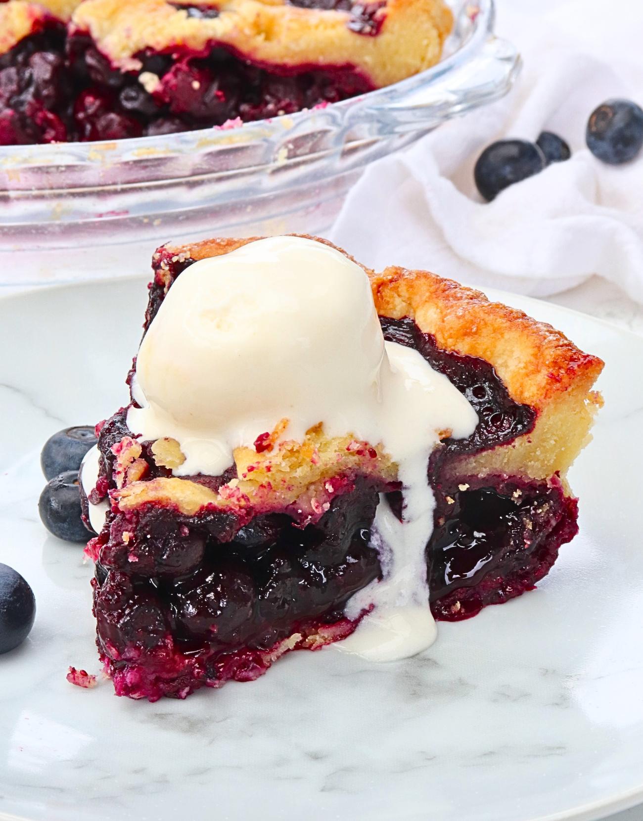 blueberry pie