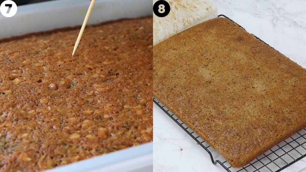 Gâteau aux courgettes