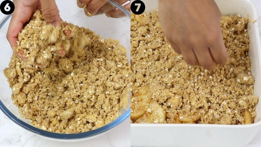 apple crisp - Cakes by MK apple crisp