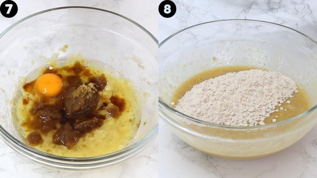 banana oatmeal muffins