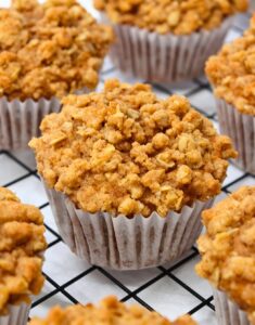 banana oatmeal muffins