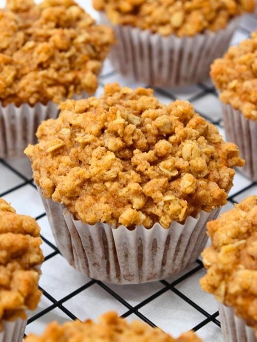 banana oatmeal muffins