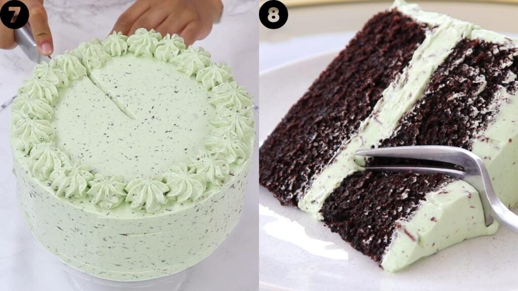 mint chocolate cake
