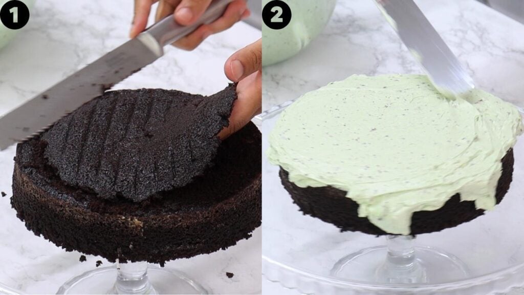 mint chocolate cake - Cakes by MK mint chocolate cake