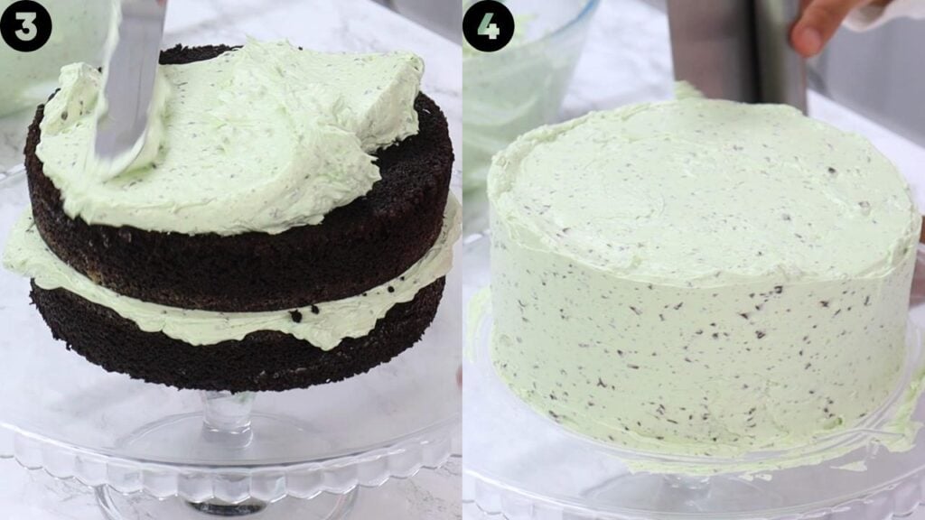 mint chocolate cake - Cakes by MK mint chocolate cake