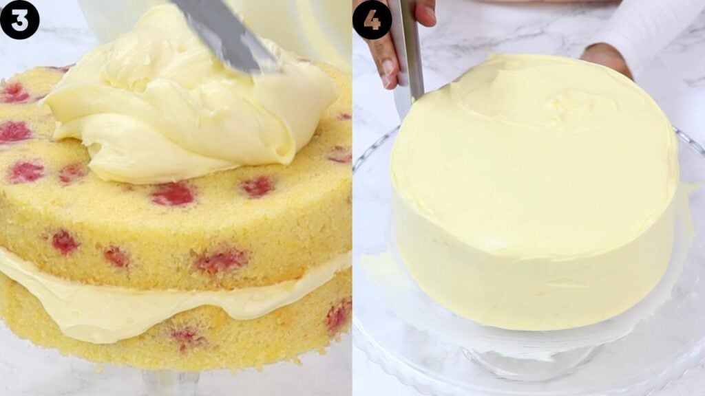 lemon raspberry cake