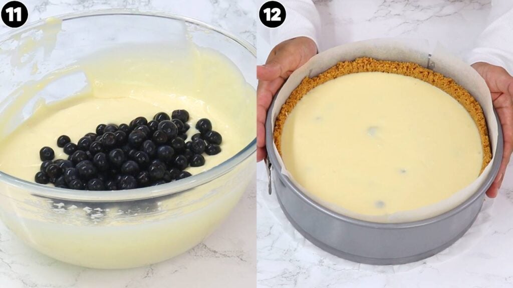 blueberry cheesecake