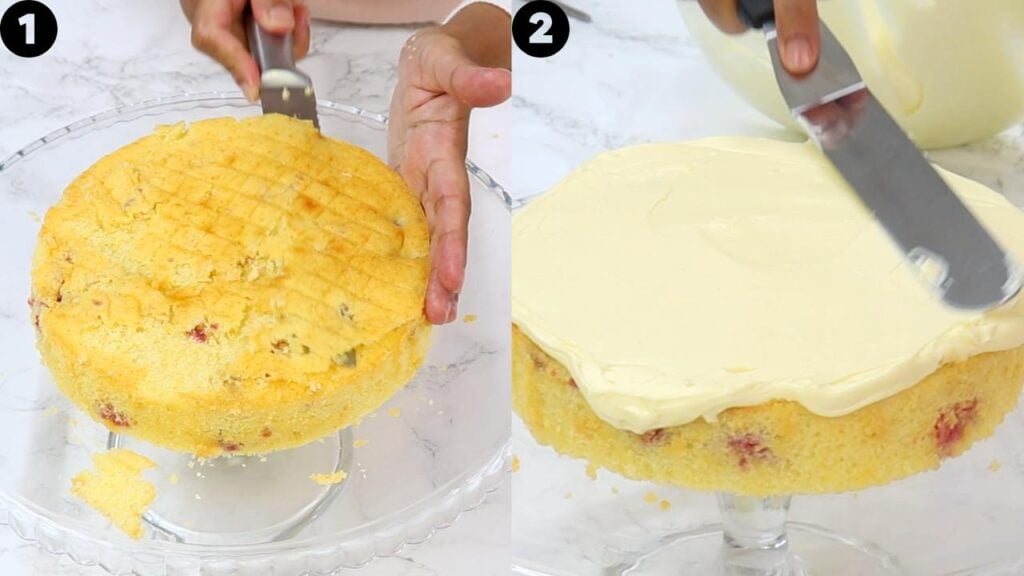 lemon raspberry cake