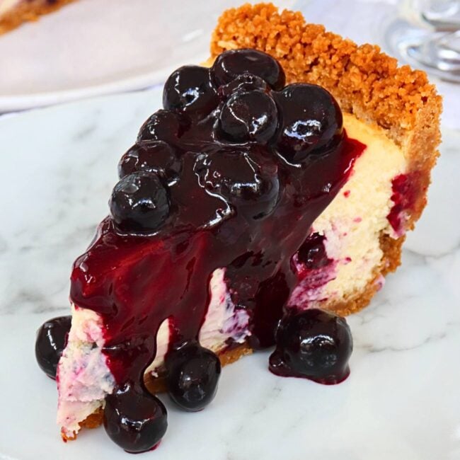 blueberry cheesecake