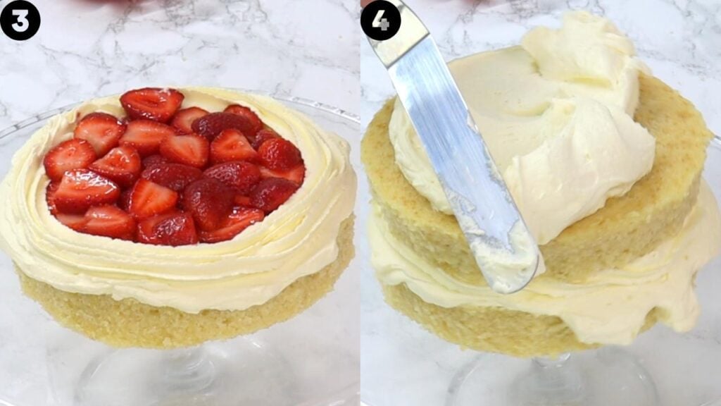 strawberry shortcake cake