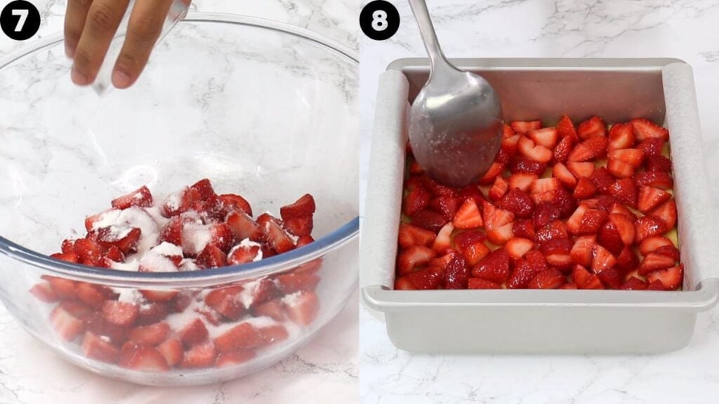 strawberry crumb bars - Cakes by MK strawberry crumb bars