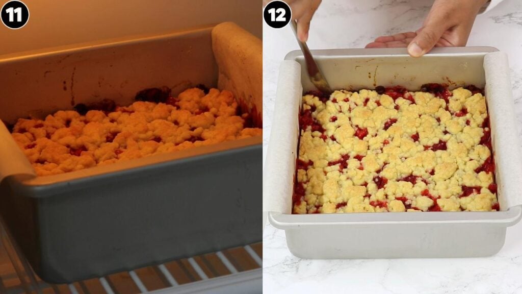 strawberry crumb bars - Cakes by MK strawberry crumb bars