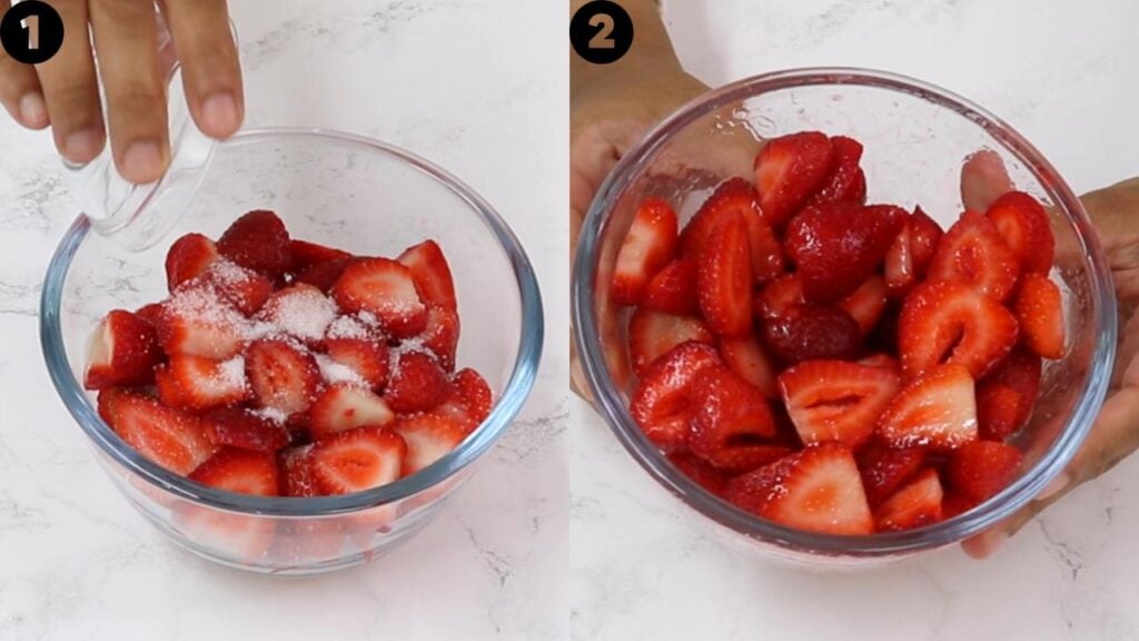strawberry shortcake cake