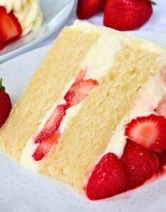 strawberry shortcake cake