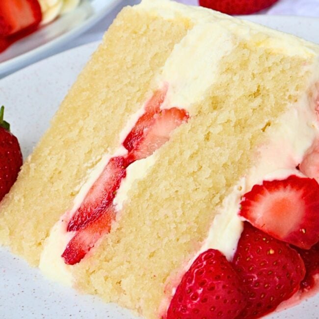 strawberry shortcake cake