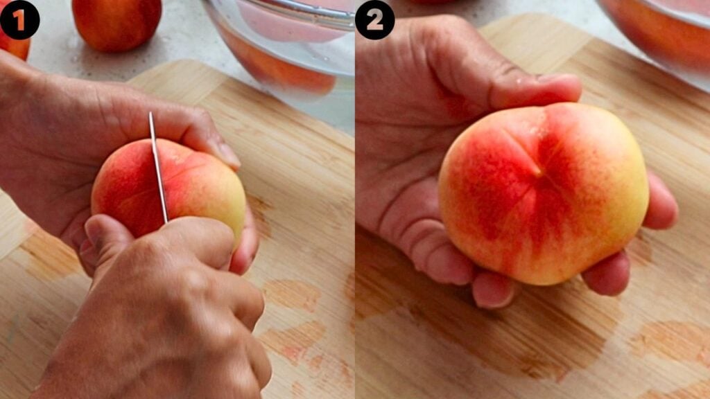 peach cobbler
