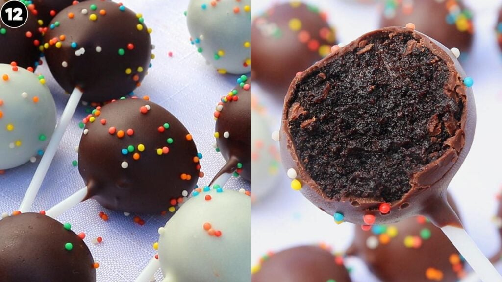 chocolate cake pops